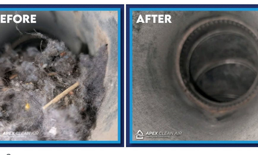 Image 4: Air Duct Cleaning at Apex Clean Air