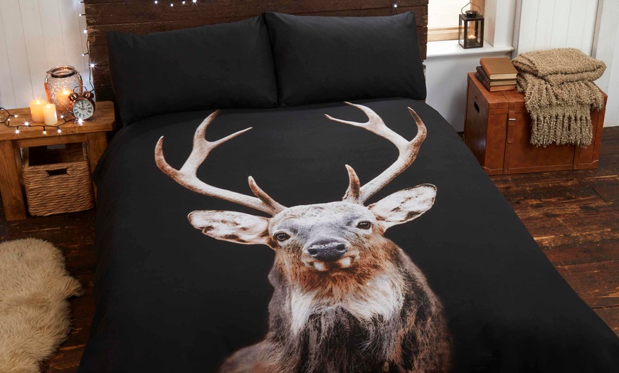 Image 2: Winter-Style Duvet Cover Set