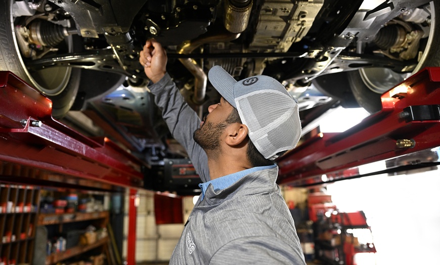 Image 2: Drive smoother with an Oil Change and Tire Rotation Up to 31%
