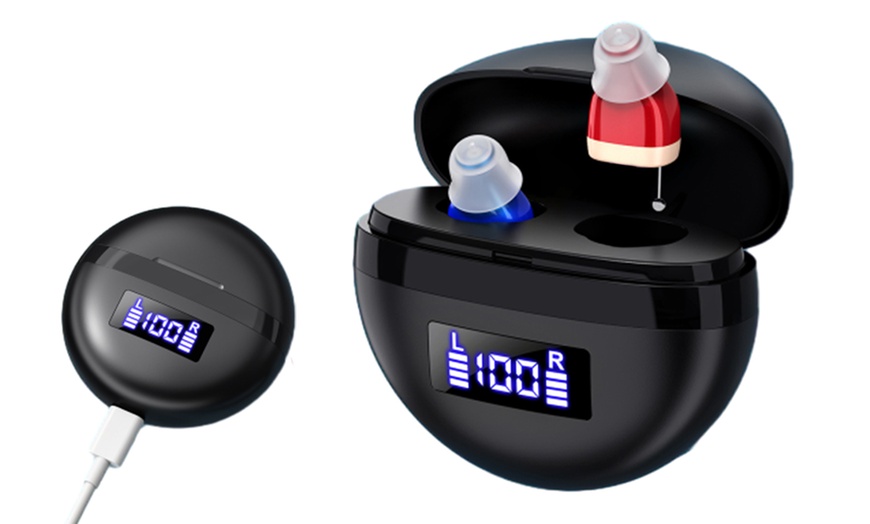 Image 1: Digital Invisible Hearing Aid