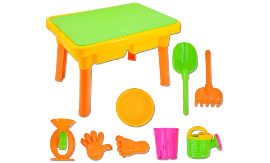 Image 5: Sand and Water Table Collection with Accessories and Lids