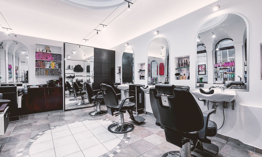 Image 2: Color & Straighten: Pro Hair Services for Every Length