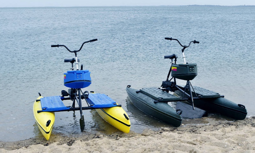 Image 1: One-Hour Hydrobike Hire