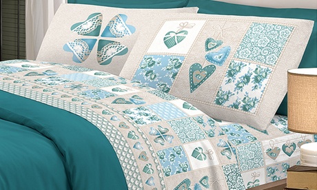 Completo lenzuola Primavera disponibile in 3 misure e 4 colori