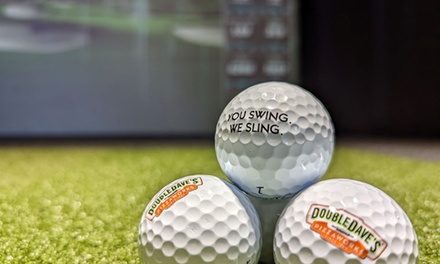 Virtual Golf for 30 Minutes for up to 4 People - DoubleDave’s Pizzaworks - Missouri City, TX