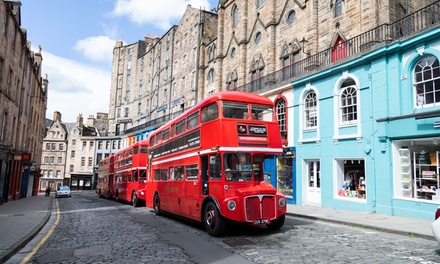 Red Bus Bistro Tour with Prosecco Afternoon Tea for 2 - Glasgow - Red Bus Bistro