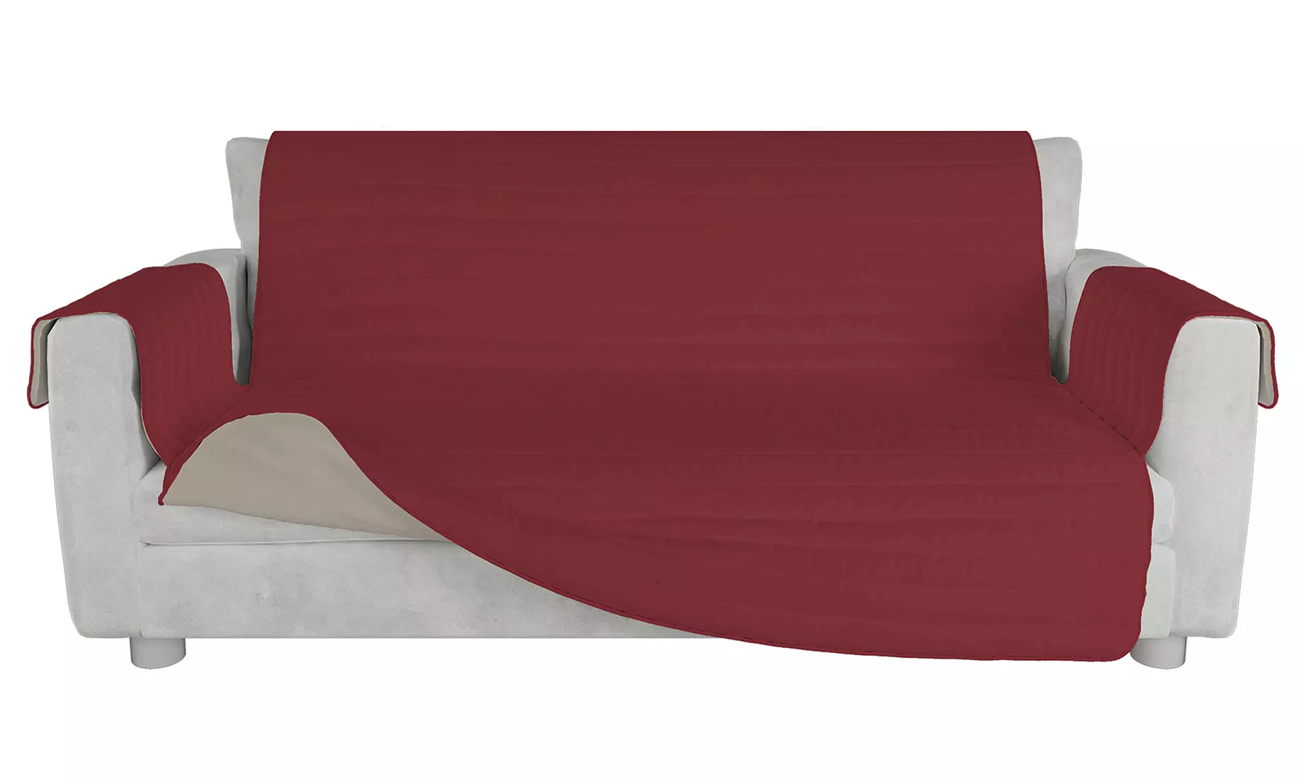 Dubbelzijdige tweekleurige “Trendy” bankhoes