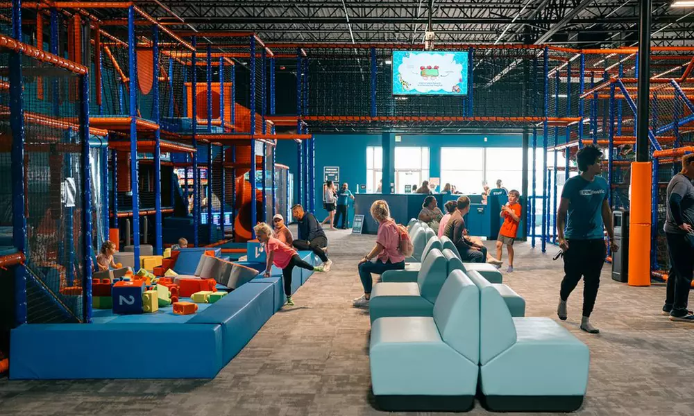 Climb, Play and Party: Admission for One Child, for Ages 1-12