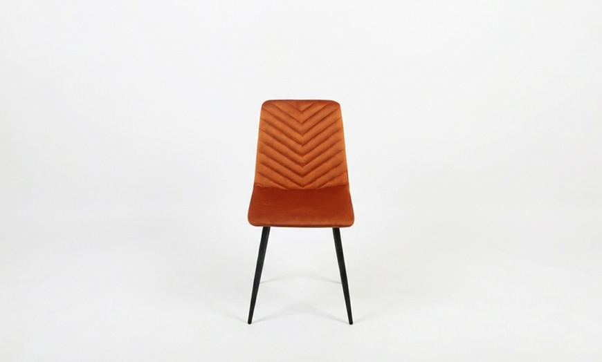 Image 3: Sedia Point in velluto