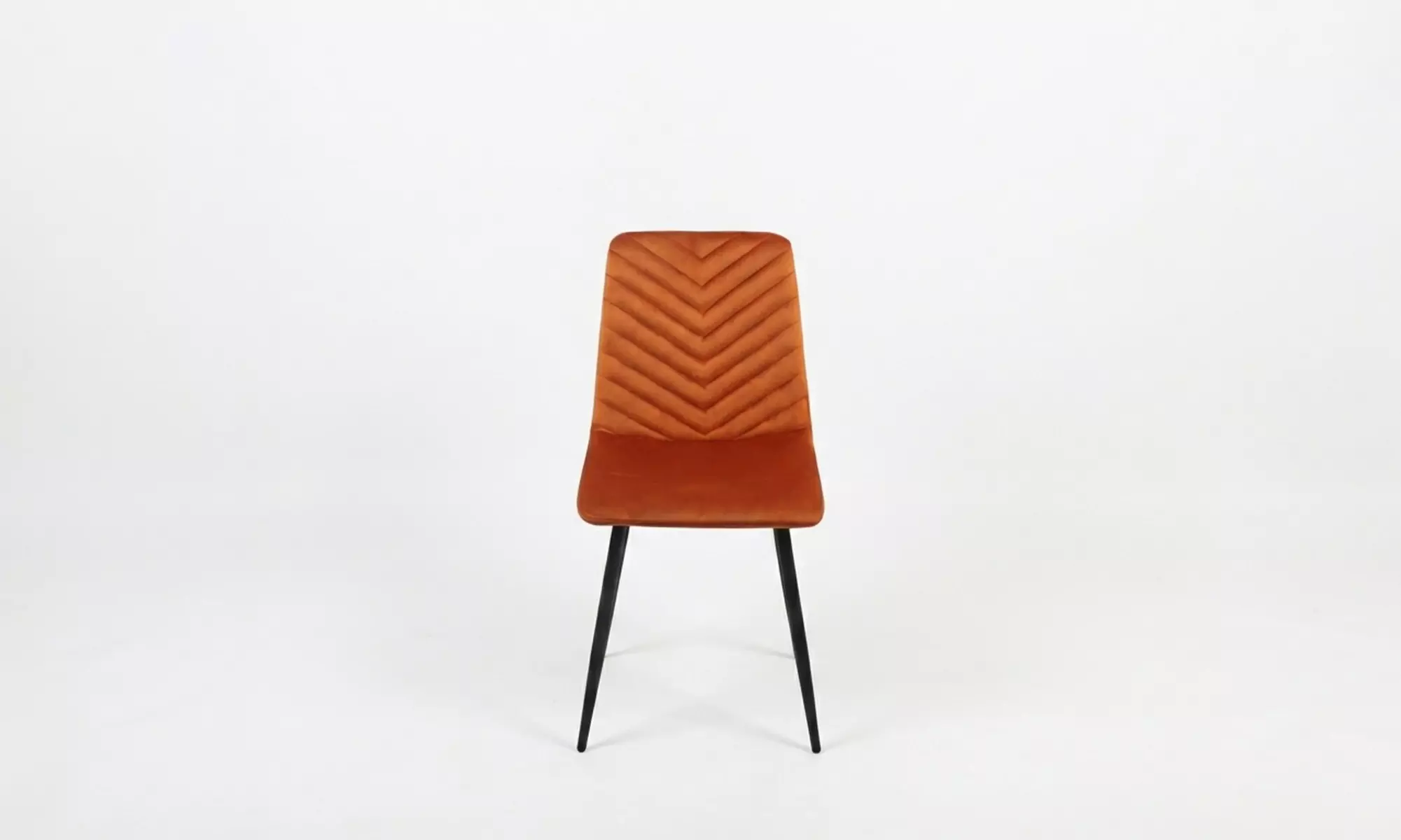 Sedia Point in velluto