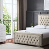 Image 1: DS Living Allegra Upholstered Bed