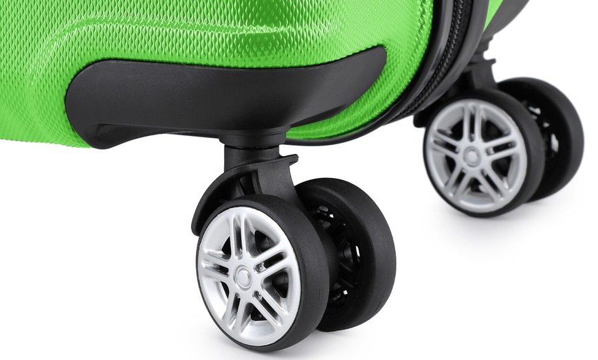 Image 31: Kono Six Piece Suitcase Set with TSA Lock and 360° Wheels