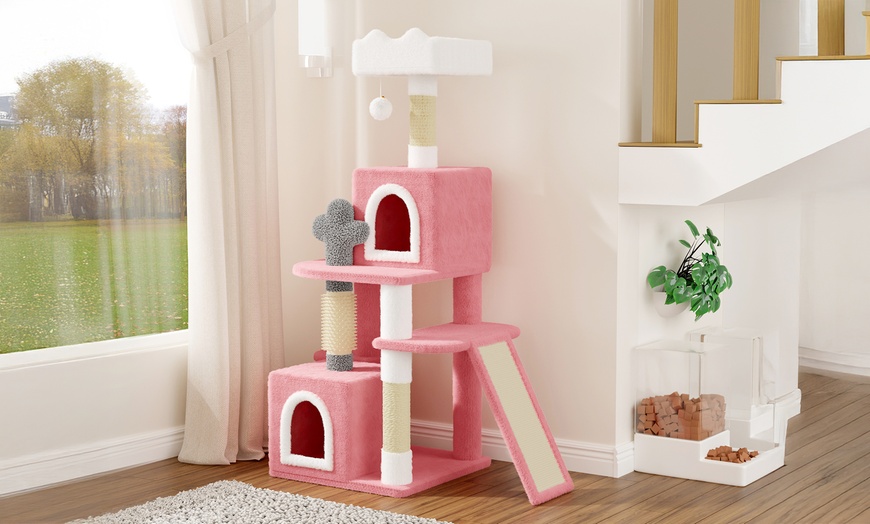 Image 35: 70, 79 or 131cm Multi Level Indoor Cat Tree
