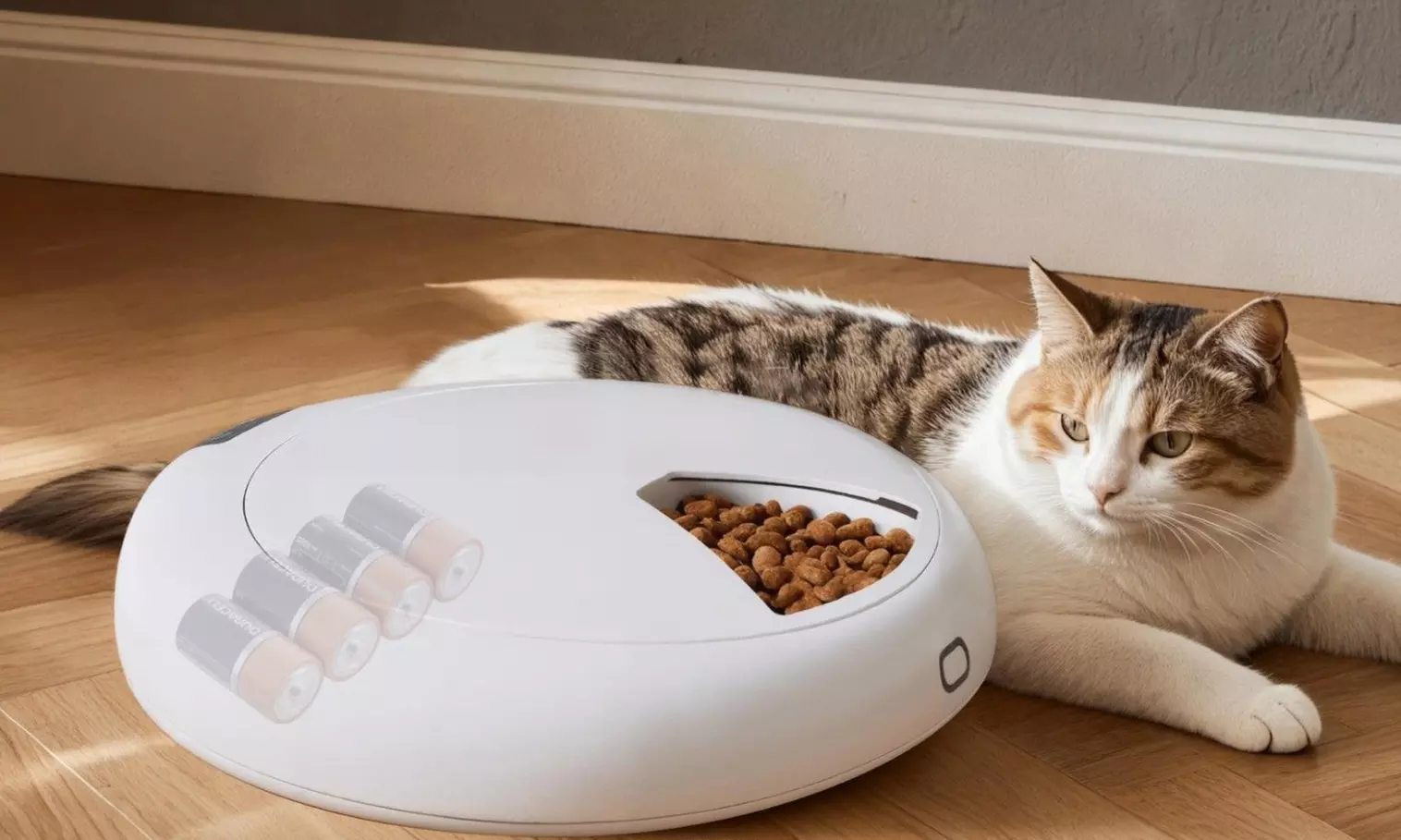 Skylos Smart Bluetooth Automatic Pet Feeder with Cooling Tray