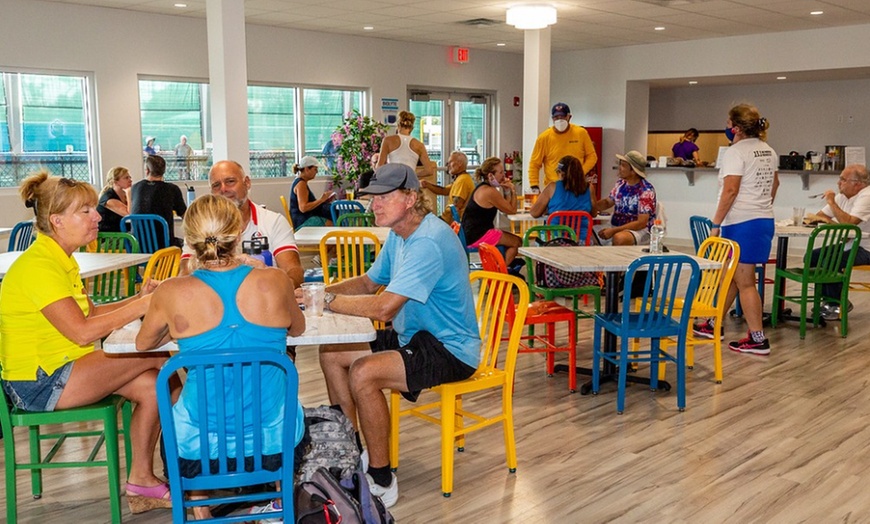 Image 9: Pickleball All Day Package for 2 or 4 w/ Drink & Homemade House Chips
