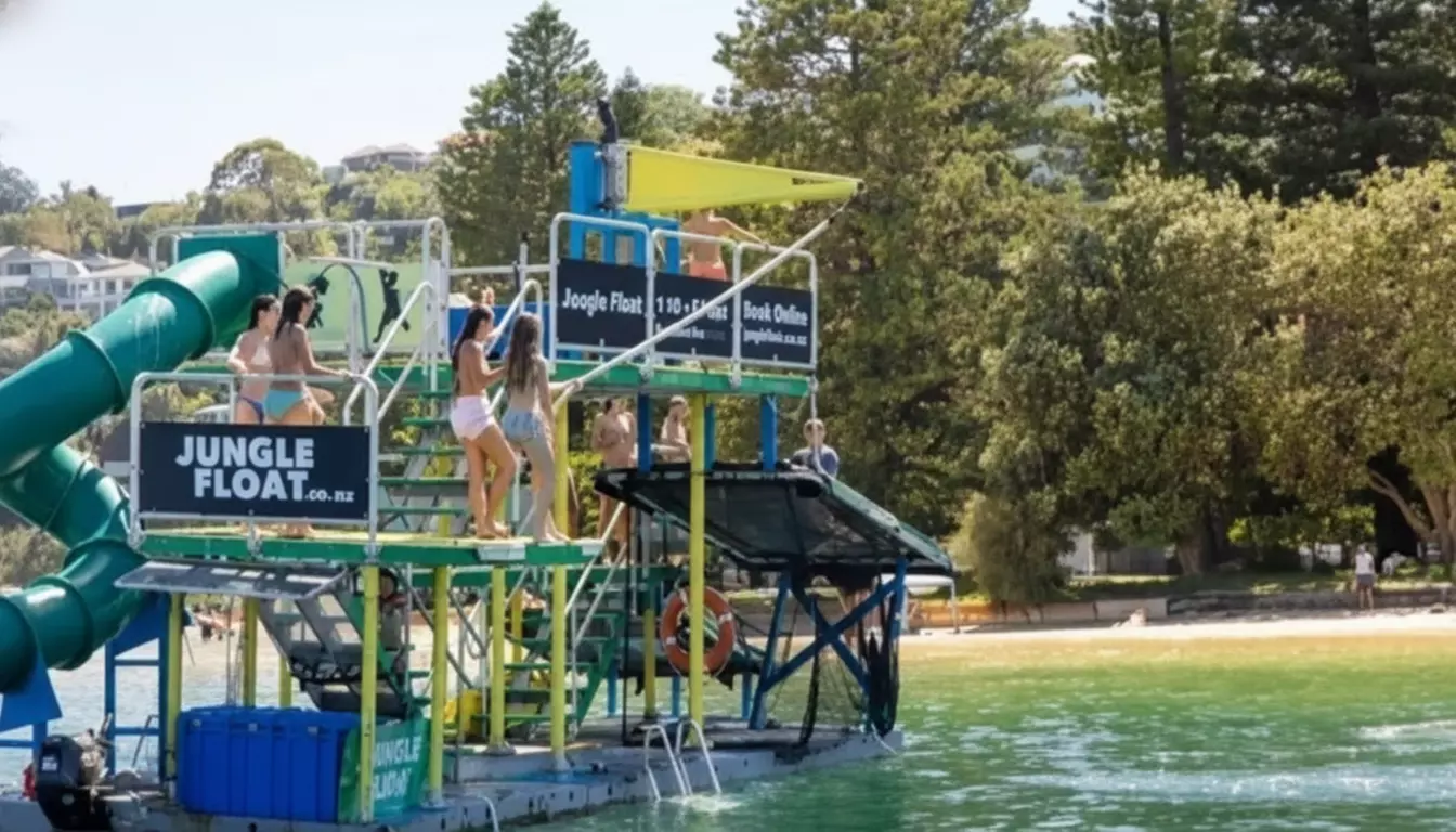 Sydney's Ultimate Floating Playground: Jungle Float Adventure