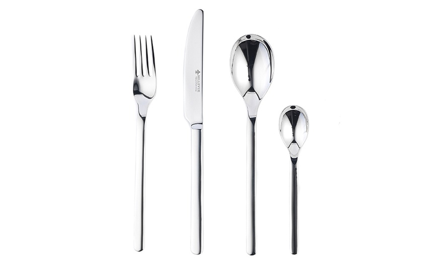 Image 15: Polished Steel Cutlery Set