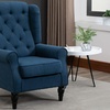 Image 10: HomCom High Back Armchair in choice of colours