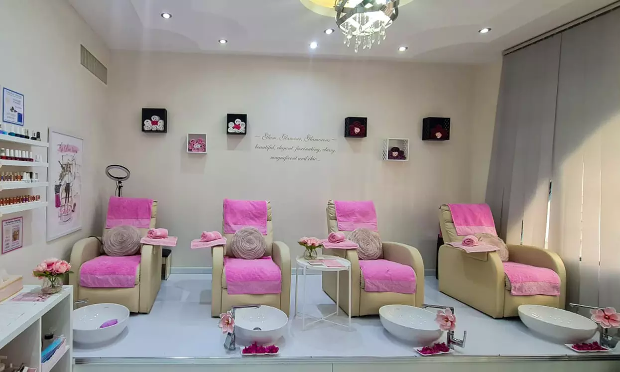 Manicure & Pedicure Packages w/ Gelish, French & Hair Wash + Blow-dry