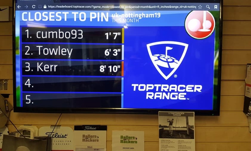 Image 4: Toptracer TopGolf Session
