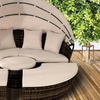 Image 1: Sun Island Rattan-Effect Daybed
