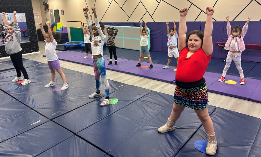 Image 2: Kids' Tumbling, Dance & Cheer Classes for Skill Building & Fun