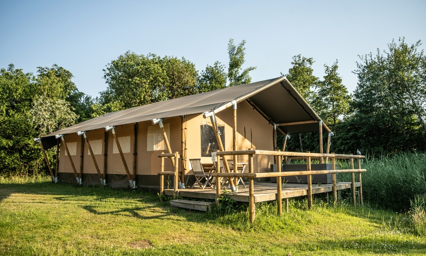 Image 10: Twente: Sterrenkubus of Safari Lodge-tent XL met ontbijt