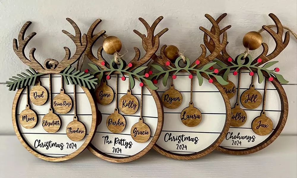 Choose from Festive Custom Christmas Designs