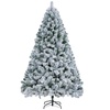 Image 2: Sapin de Noël avec pied "Flocon de neige"