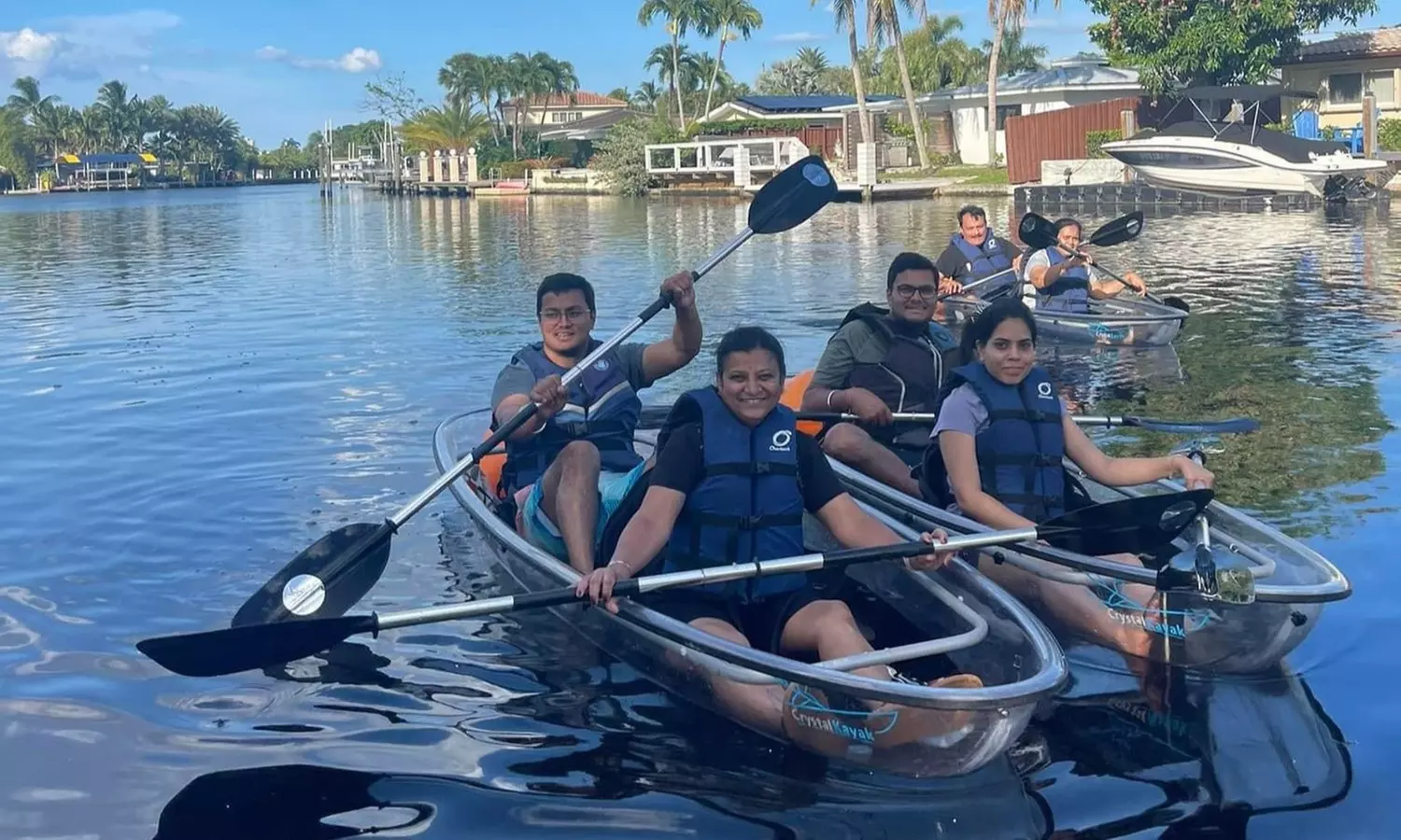 2 Hour Crystal Clear Transparent Kayak or Paddleboard Tour! 