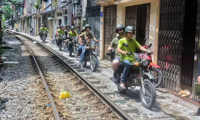 Vietnam: Hanoi Food, Culture, Sight & Fun Tour on Vintage Minsk Motorbike for 1 Person with Halong Tours Booking - Primary Image