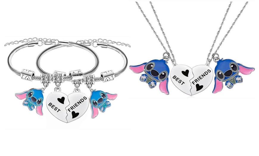 Image 12: Stitch-Inspired Friendship Necklaces and Bracelets