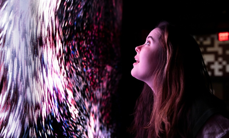 Image 1: Admission to the Immersive Art Experience at WNDR Museum Boston