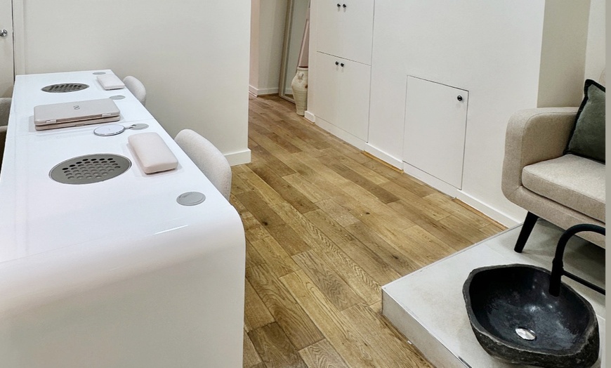 Image 2: Indulge w/ Gel Manicure or Pedicure, Deluxe Pedicure or Combo of Both