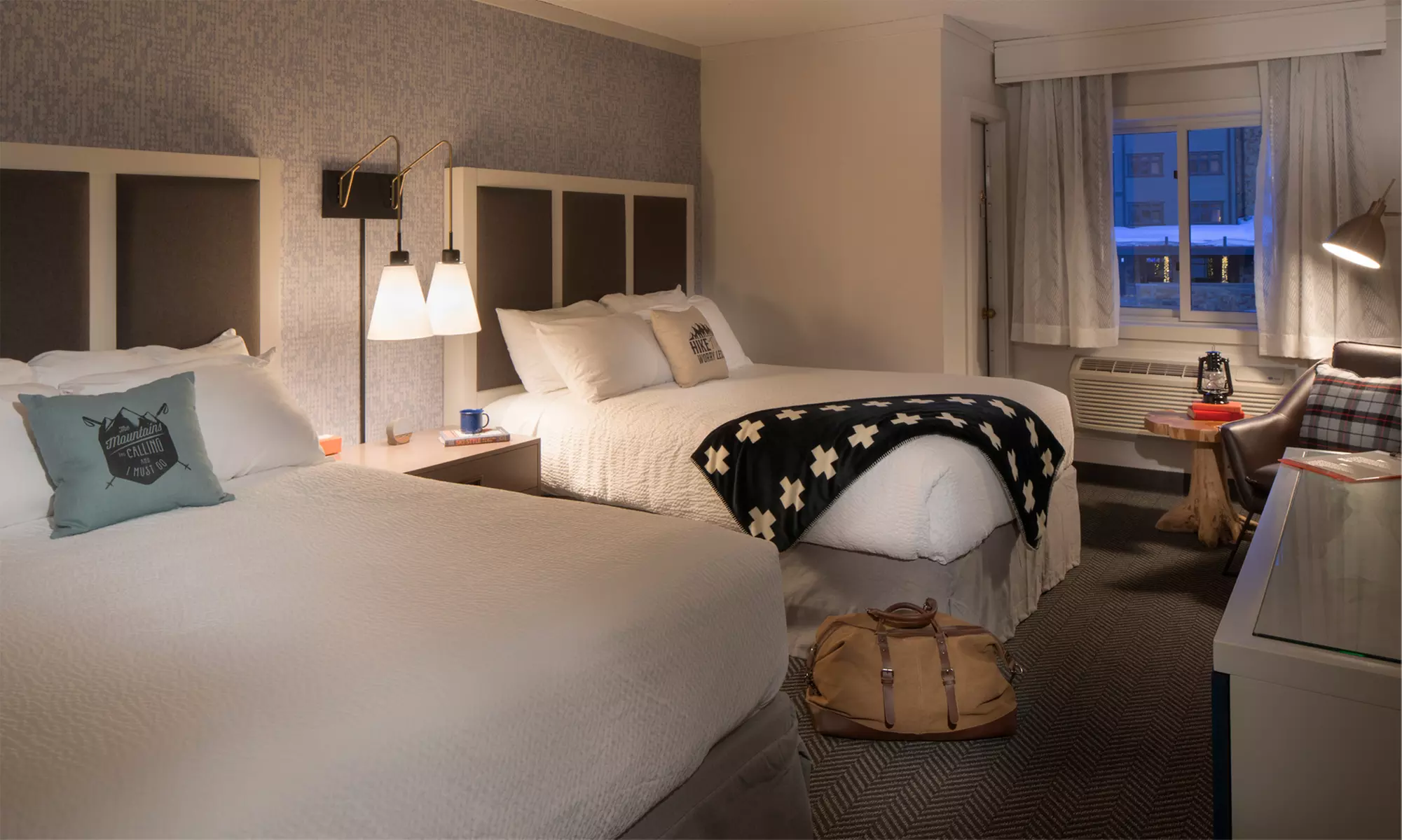 Modern mountain stay steps from the slopes