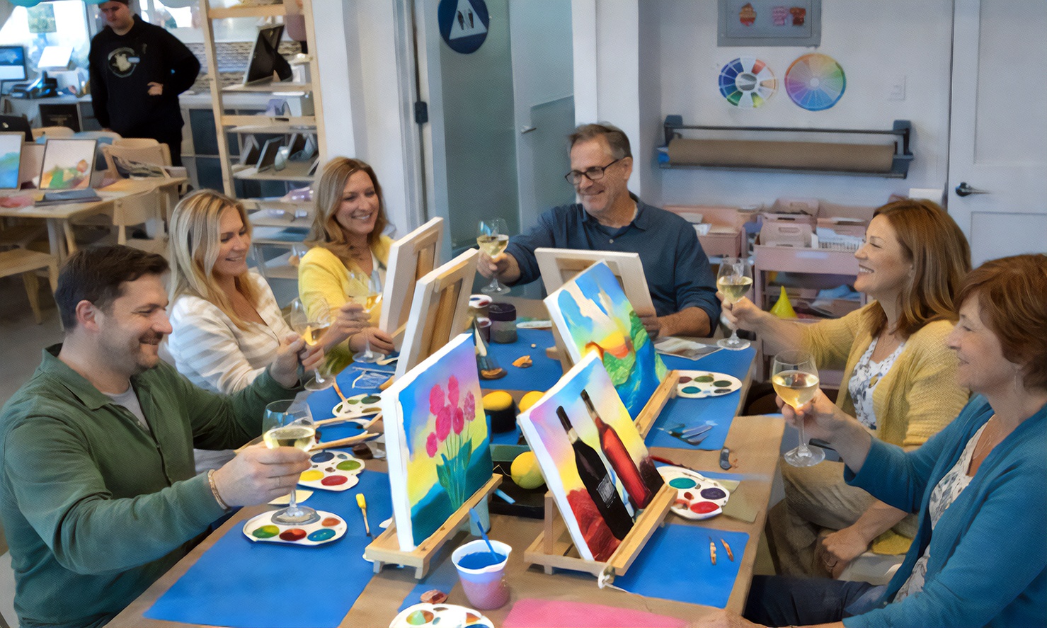 Sip & Paint Class – Create Your Masterpiece