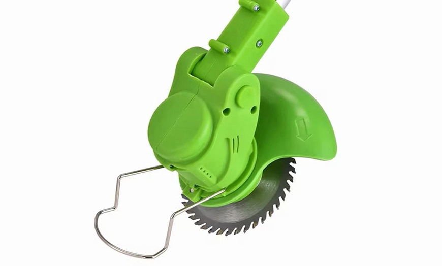 Image 10: Desbrozadora eléctrica inalámbrica con doble batería de 48V