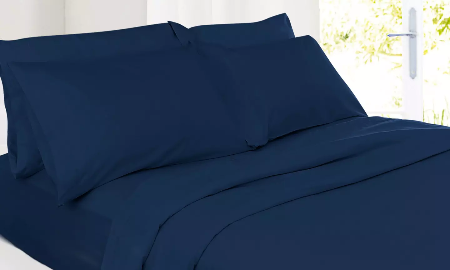 Nestl 7 Piece Split King Bed Sheet Set - Extra Deep Pocket Split King Sheet Set
