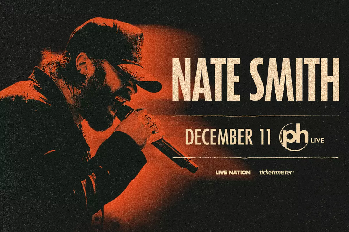 Nate Smith at PH Live Planet Hollywood Las Vegas on December 11 at 8 PM - Primary Image