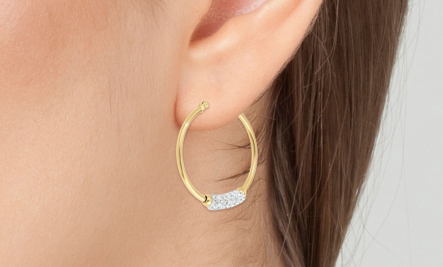 Image 3: Boucles d'oreilles de la marque SC Crystal Paris