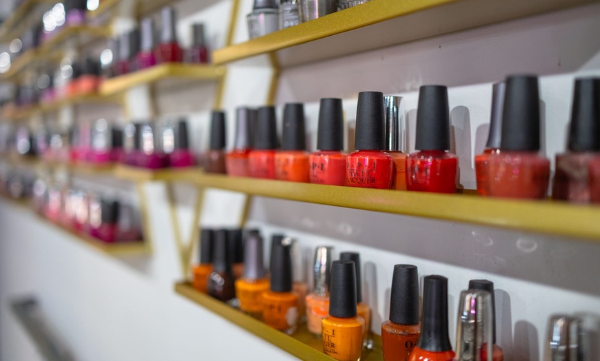 Image 3: Gel or Classic Manicure and Pedicure with Nail Shaping and Massage 