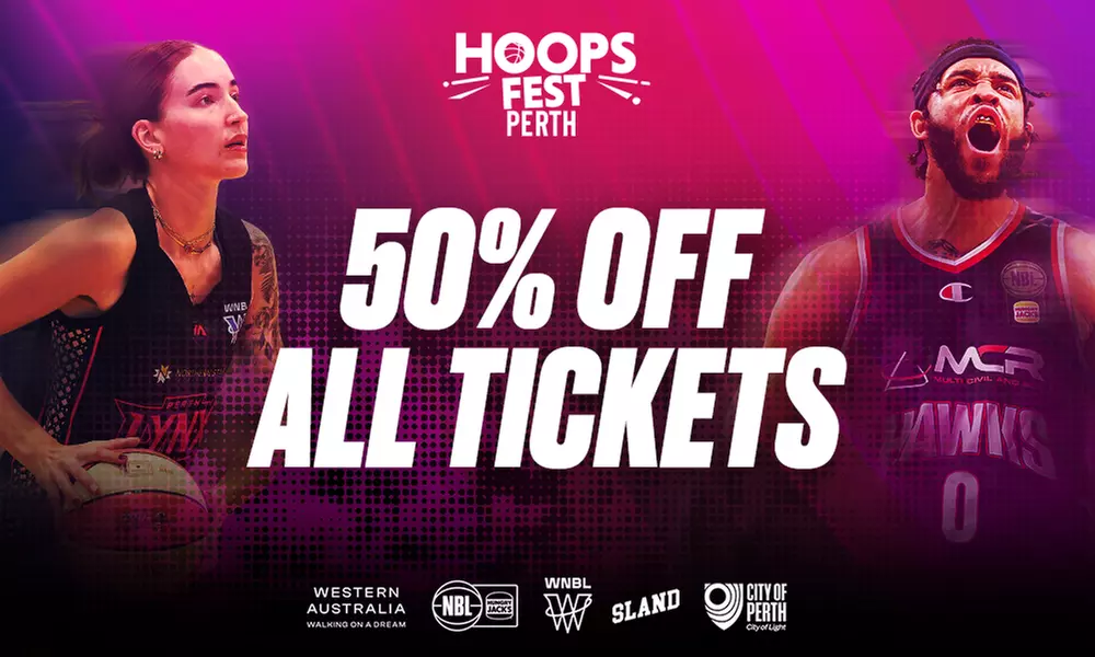 50% off HoopsFest tickets - NBL - Primary Image