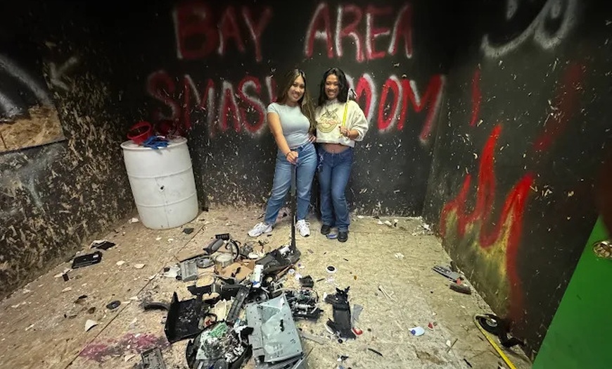 Image 4: Axe Throwing & Smash Room Fun - San Francisco Bay Area