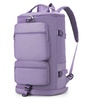 Image 4: Water Repellent Travel Duffle Bag Gym Backpack