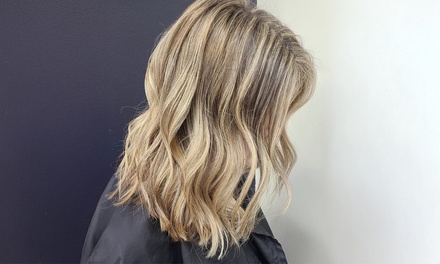 Women’s Single Process Root Touch-Up with Haircut and Blowout - Nikki @ Charlie Rose Salon