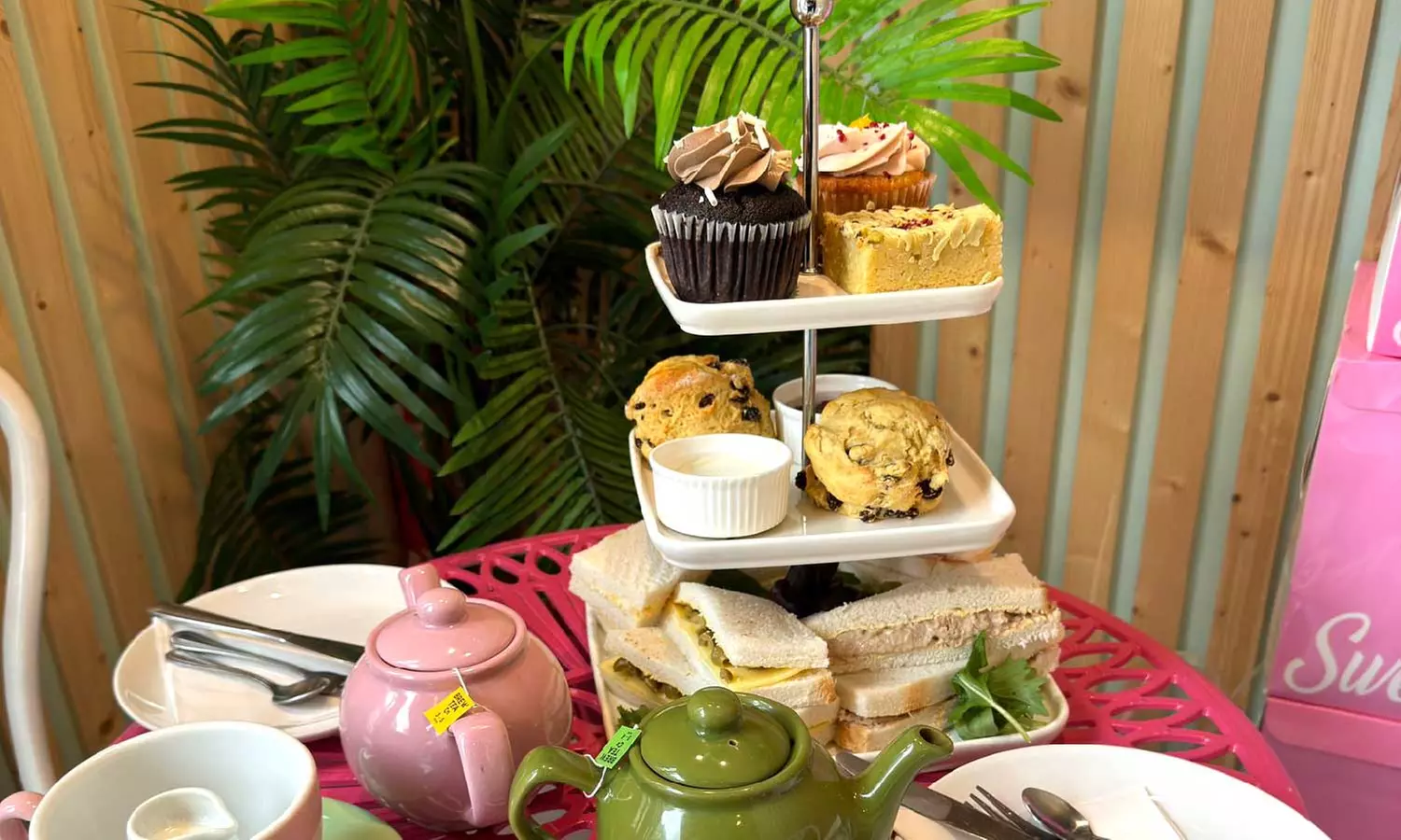 Luxury Afternoon Tea in Manchester City Centre at Alex's Bakery