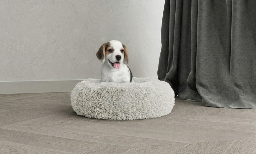 Image 9: Huisdierenbed met verhoogde randen