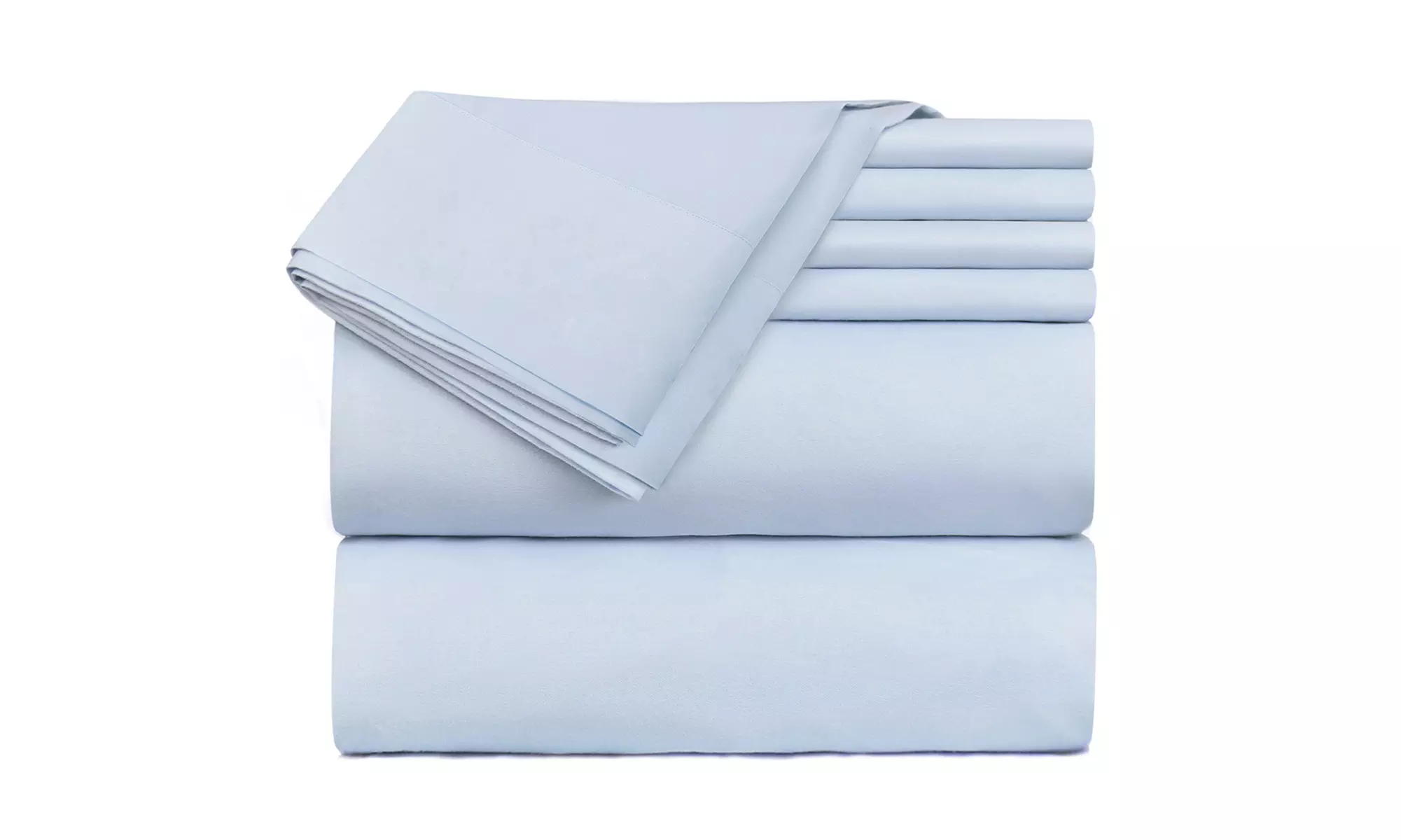 Nestl 7 Piece Split King Bed Sheet Set - Extra Deep Pocket Split King Sheet Set