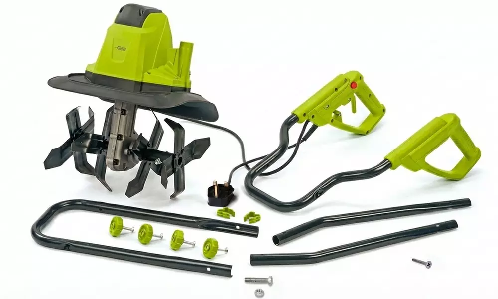 Garden Gear 1050W Electric Tiller and Cultivator