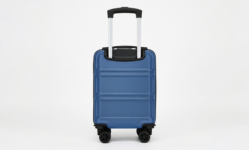 Image 16: Handbaggage koffer van het merk Kono voor onder de stoel